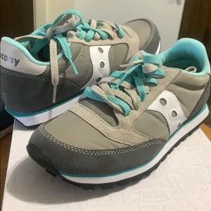 Gray/Light Blue Saucony size 7.5 Women